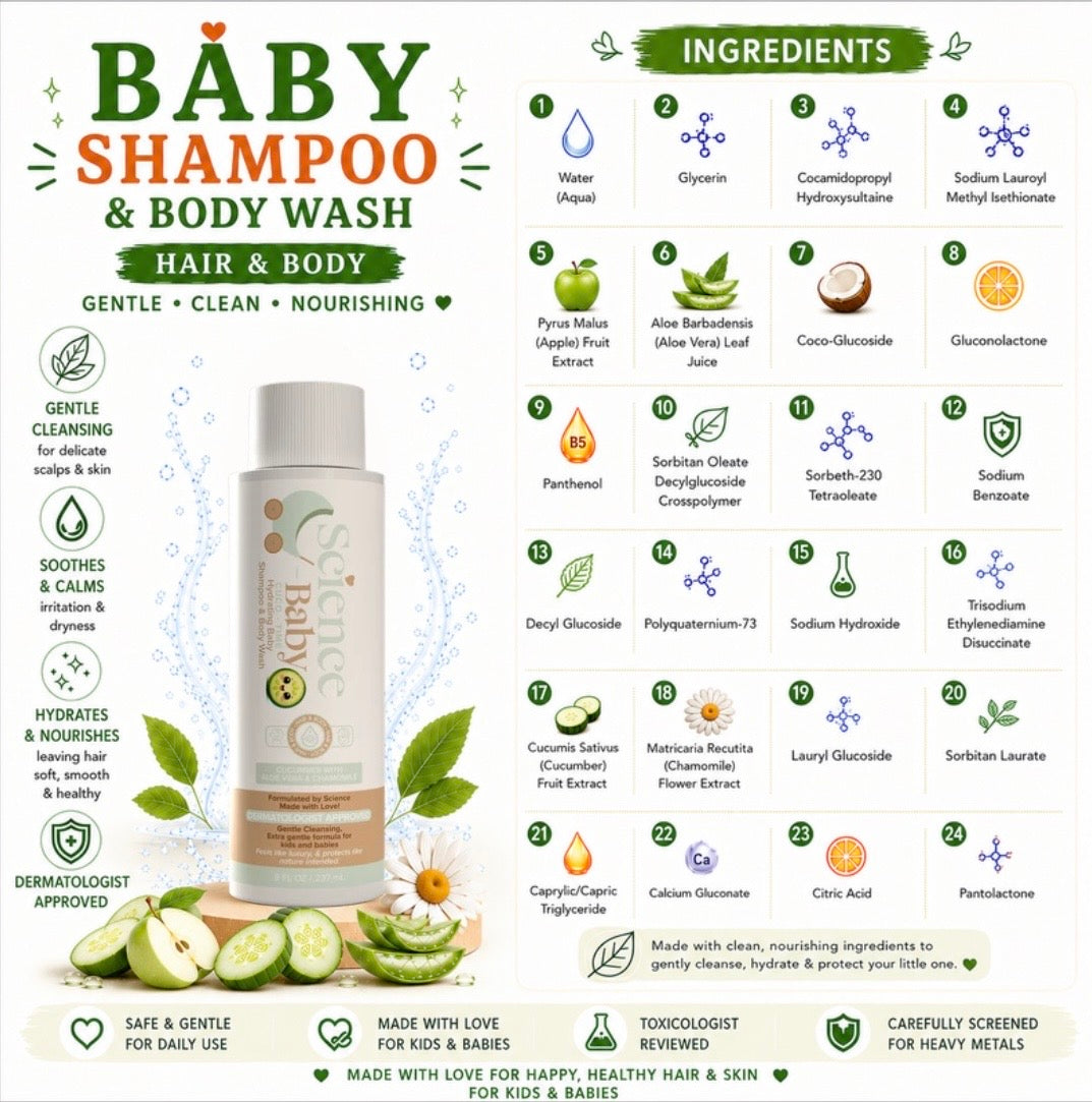 Baby Shampoo & Body Wash
